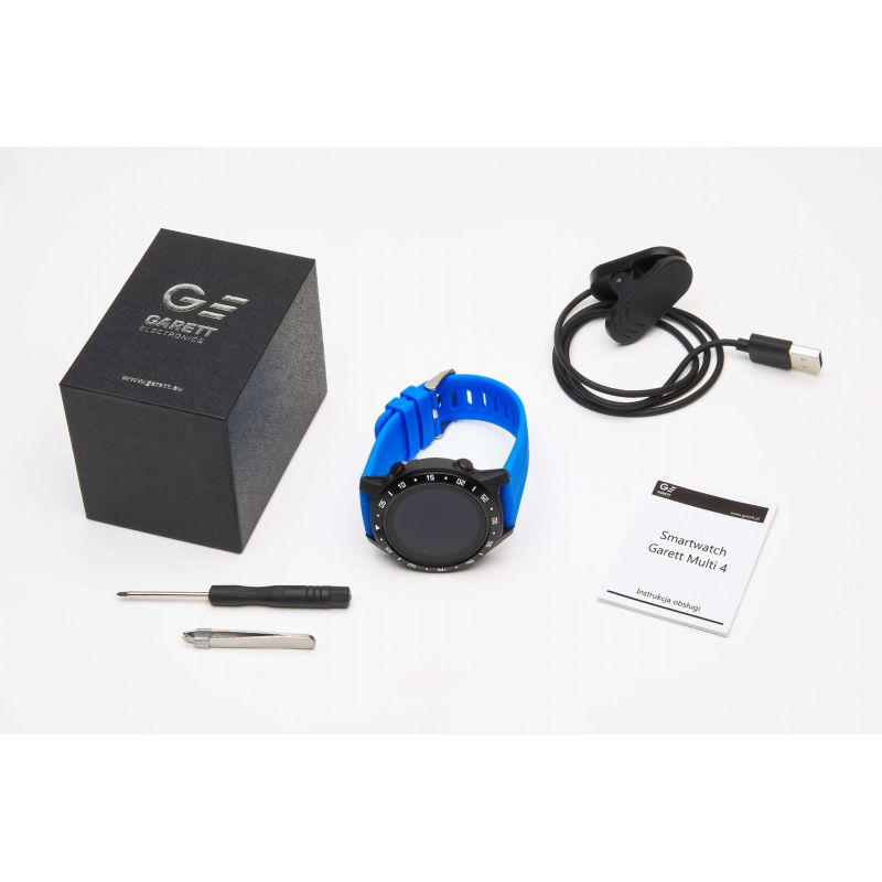 Garett Multi 4 Sport blue smartwatch