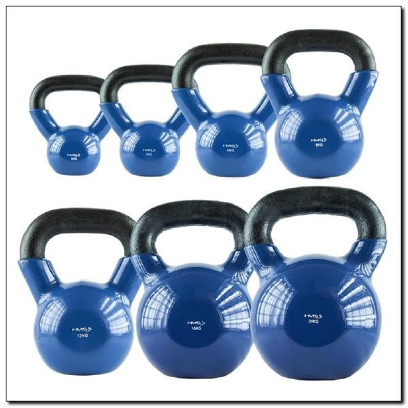 Kettlebell od lijevanog željeza Blue HMS KNV12 12kg