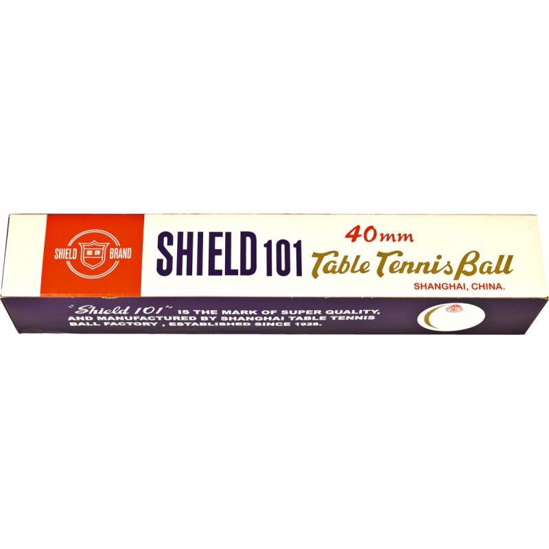 Shield loptice za stolni tenis 6 kom narančaste