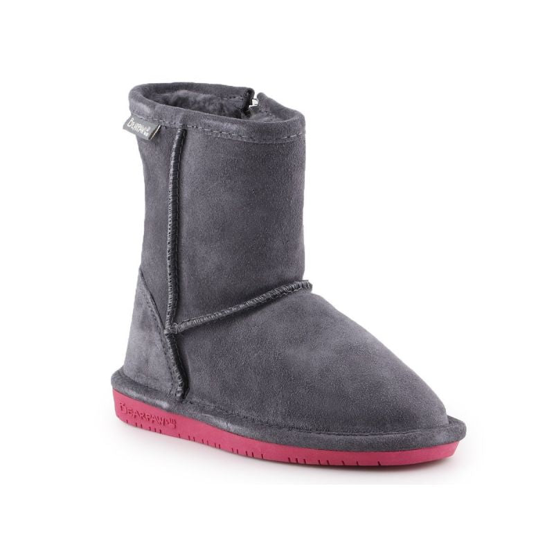 Zimske cipele BearPaw Emma Toddler Zipper Jr 608TZ-903 Charcoal Pomberry