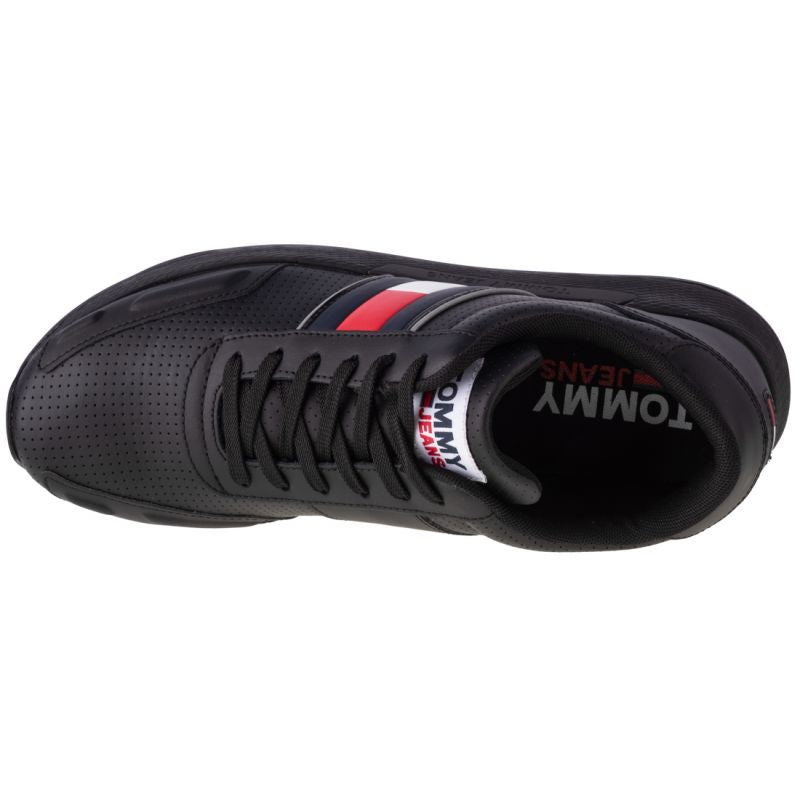 ÄŒevlji Tommy Hilfiger Flexi Perf Leather Runner M EM0EM00580-BDS