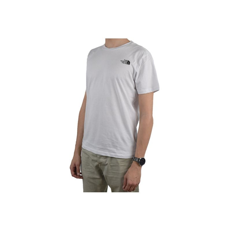 The North Face Simple Dome Tee T92TX5FN4 białe S