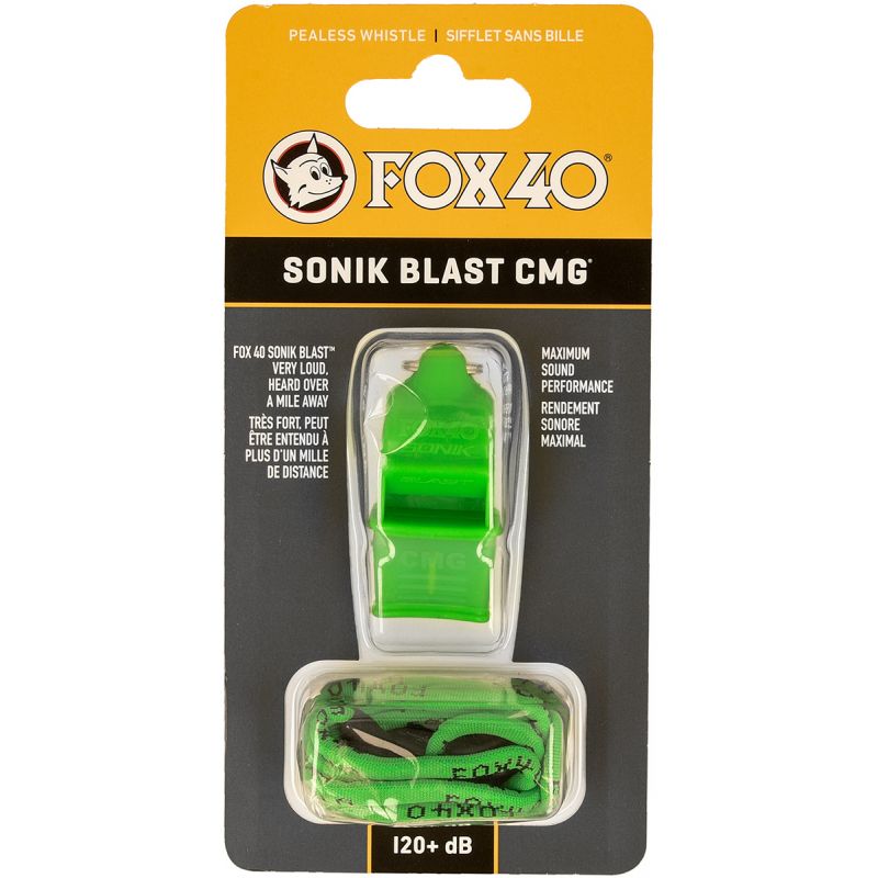 Sonik Blast CMG zviždaljka + zelena žica