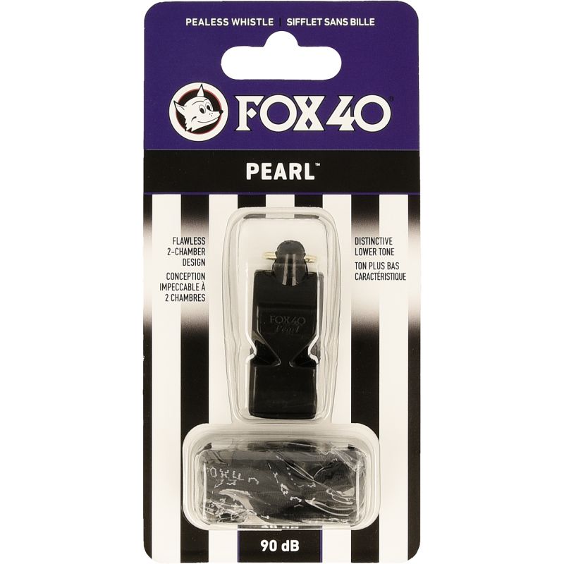 Piščalka Pearl Fox 40 + vrvica črna