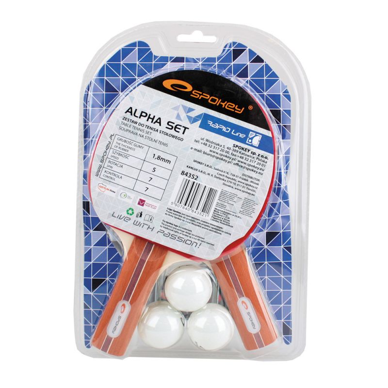 Spokey Alpha Set 84352 set za stolni tenis