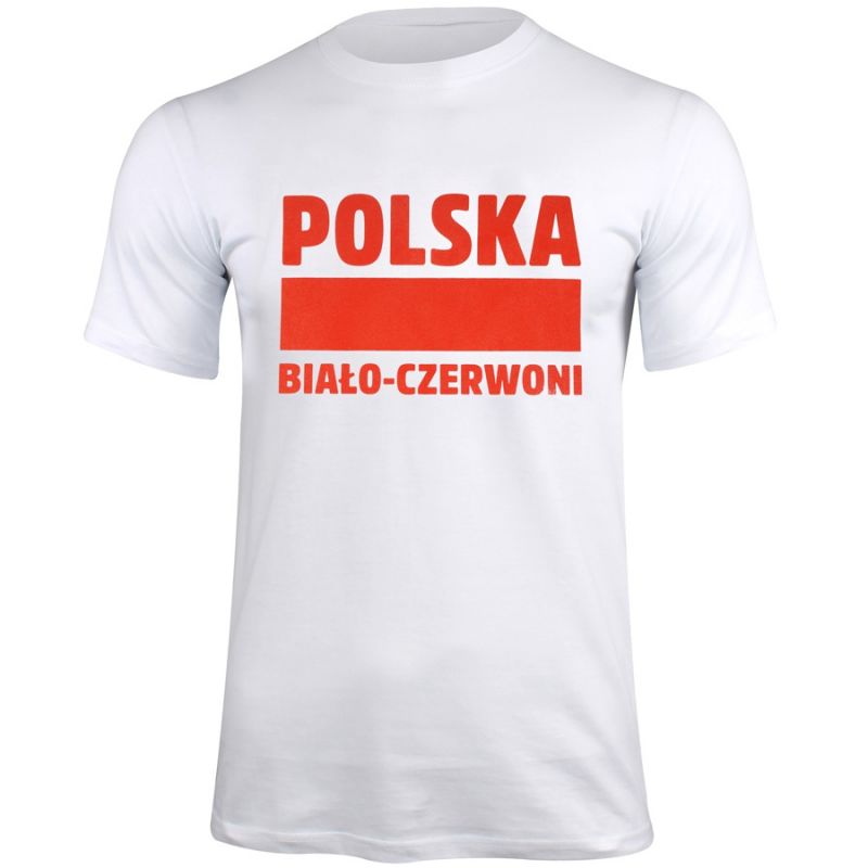 Majica kratkih rukava Polish Biało-Czerwoni bijela S337909