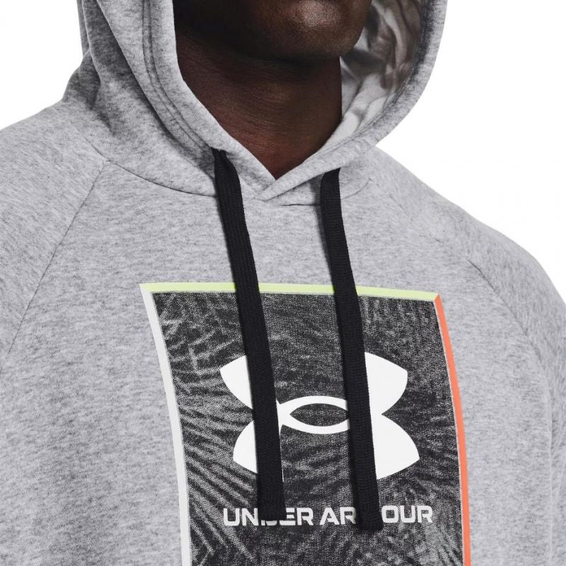 Under Armour UA Rival Flc Graphic majica s kapuljačom M 1370349 011