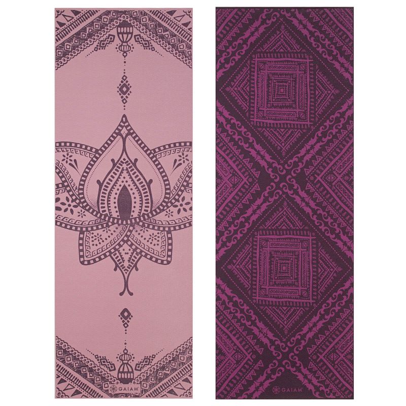 Double-sided Yoga Mat GAIAM inner peace 6 MM 62279