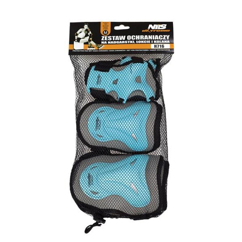 Komplet zaščit Nils Extreme sivo-moder H716 rM