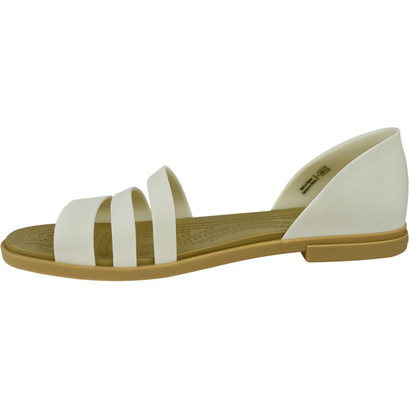 Crocs Tulum Open Flat W 206109-1CQ bijela 37/38