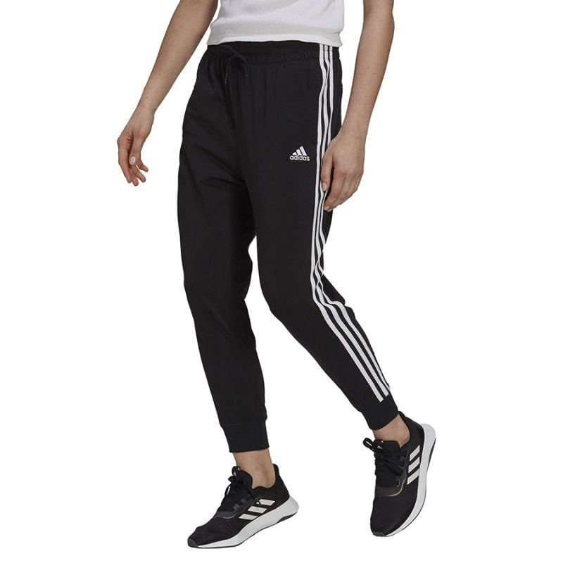 Adidas Essentials 3 Stripes Single Jersey 7/8 Pants W GR9604