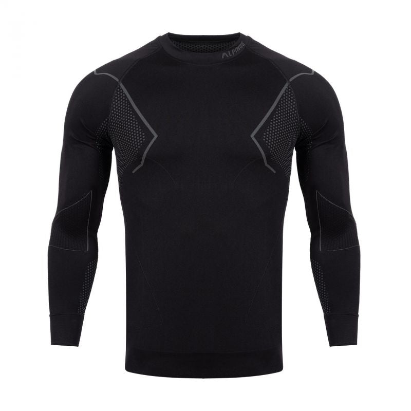 Alpinus Active Base Layer Set termoaktivnog donjeg rublja crna i siva M GT43257