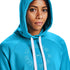 Under Armour Rival Fleece metalik hoodie W 1356 323 417