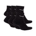 Nike Everyday Cushion Ankle 6Pak SX7669-010 čarape