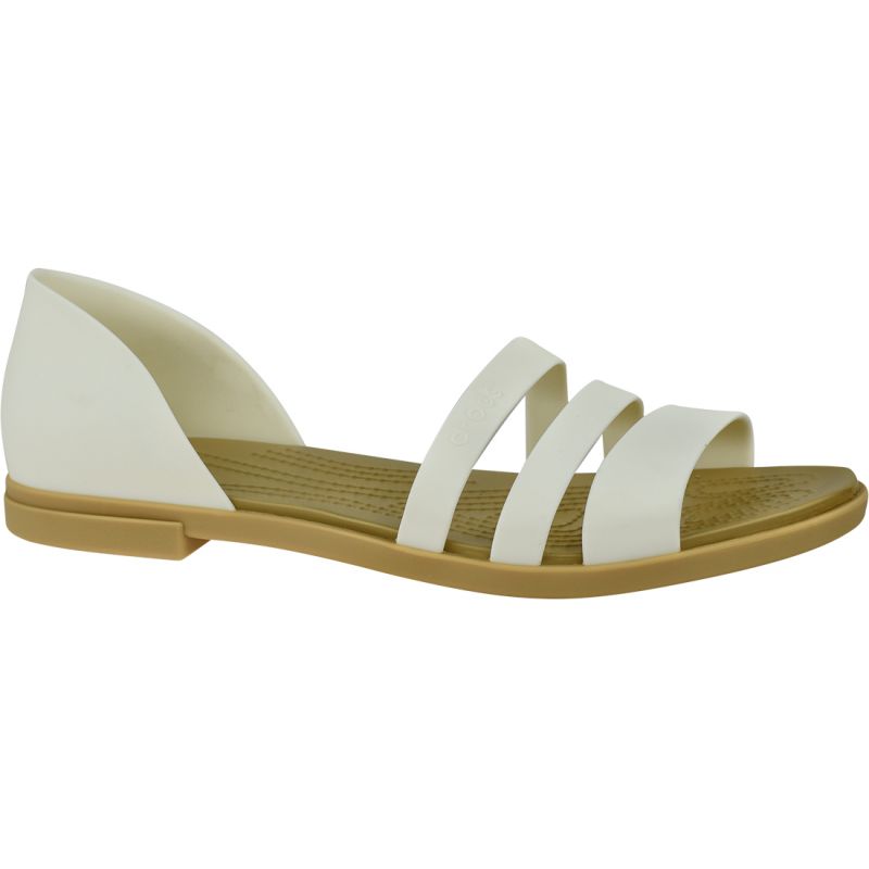 Crocs Tulum Open Flat W 206109-1CQ bijela 37/38