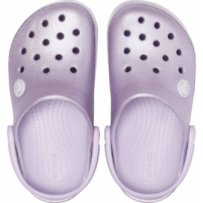 Čevlji Crocs Crocband Glitter Clog Jr 205936 530