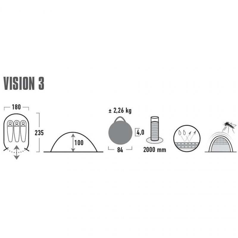 Šator High Peak Vision 3 10290