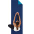 Dvostrana prostirka za jogu GAIAM Navy &amp; Blue 6 MM 61698