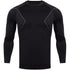 Alpinus Active Base Layer Set termoaktivnog donjeg rublja crna i siva M GT43257