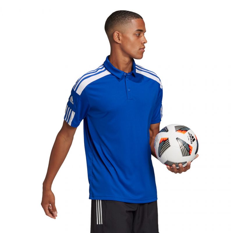 The adidas Squadra 21 Polo M GP6427 football shirt