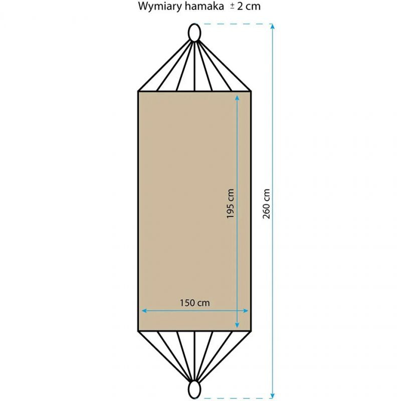 Klasična viseča mreža Royokamp 1021089