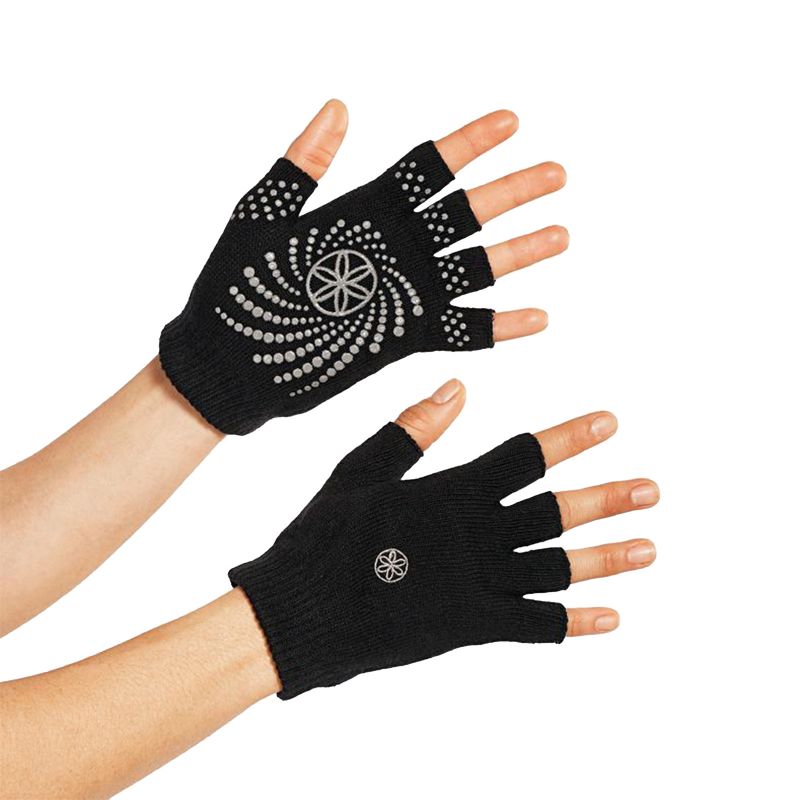 Gaiam fingerless anti-slip gloves 54029