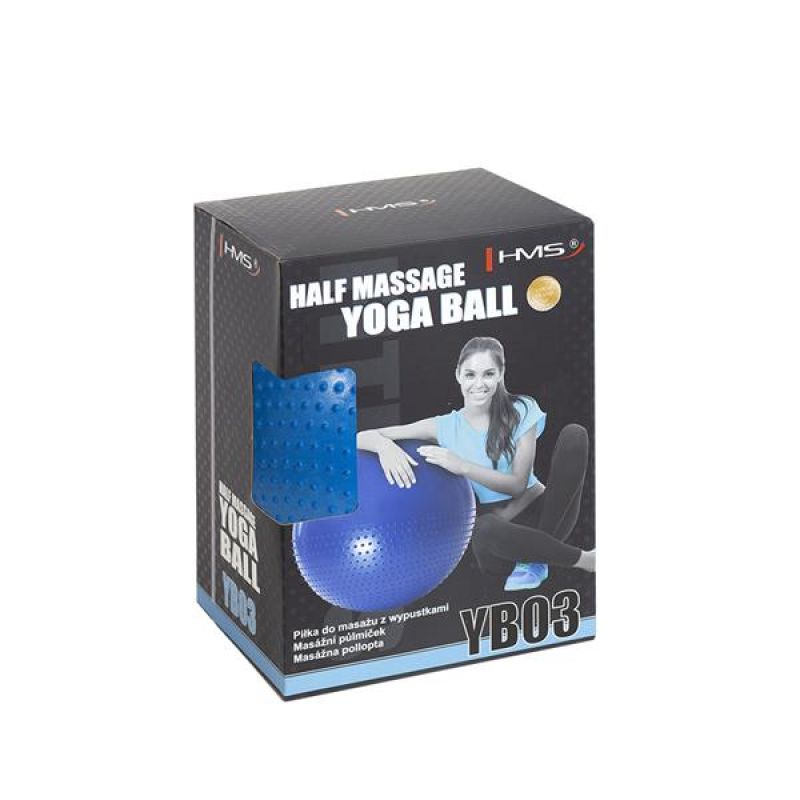 HMS YB03 55cm navy blue massage ball