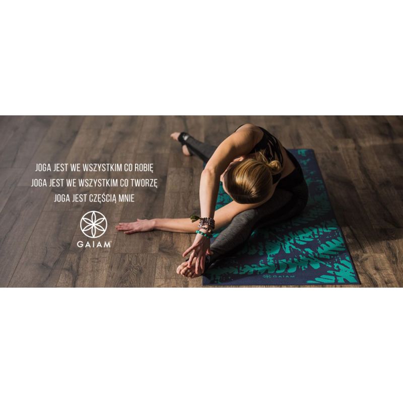 Prostirka za jogu Gaiam "SUNDIAL LAYERS" 6mm 62432