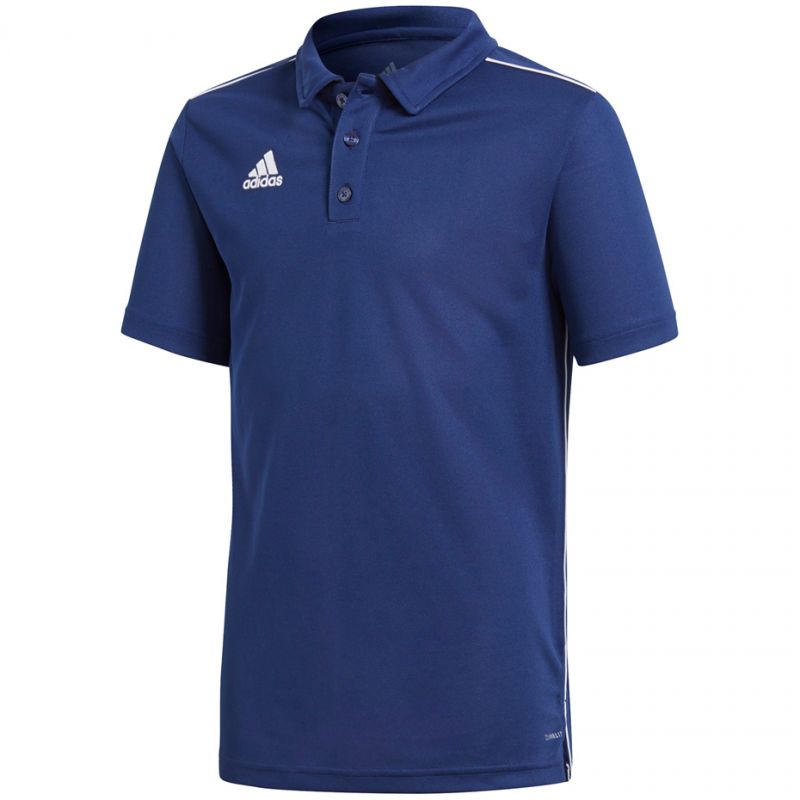 Majica s kratkimi rokavi adidas CORE 18 POLO JR CV3680