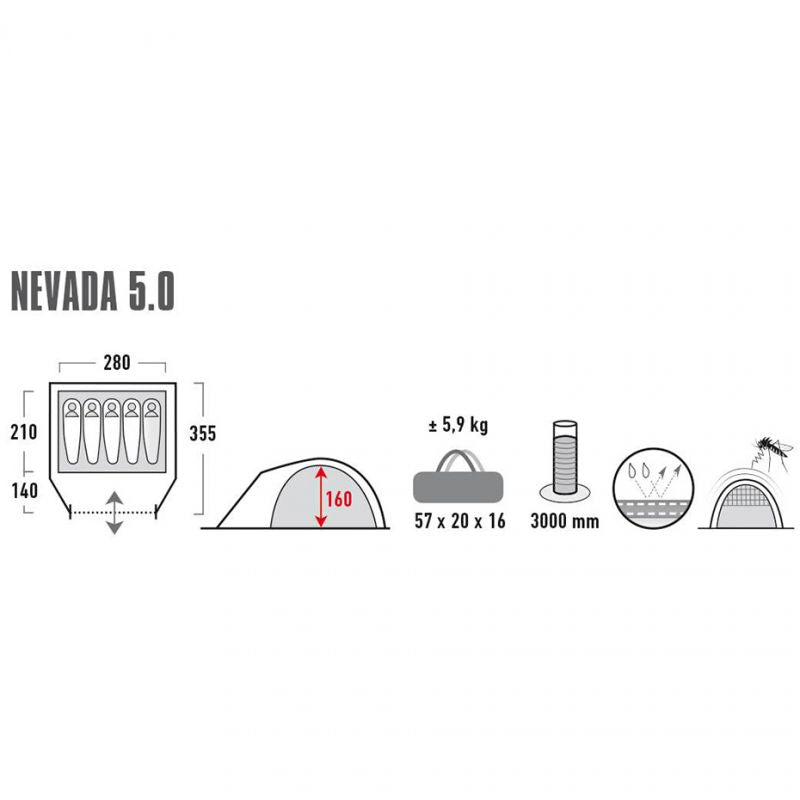 Šator High Peak Nevada 5 10209