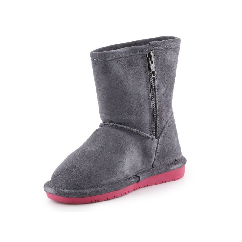 Zimski čevlji BearPaw Emma Toddler Zipper Jr 608TZ-903 Charcoal Pomberry
