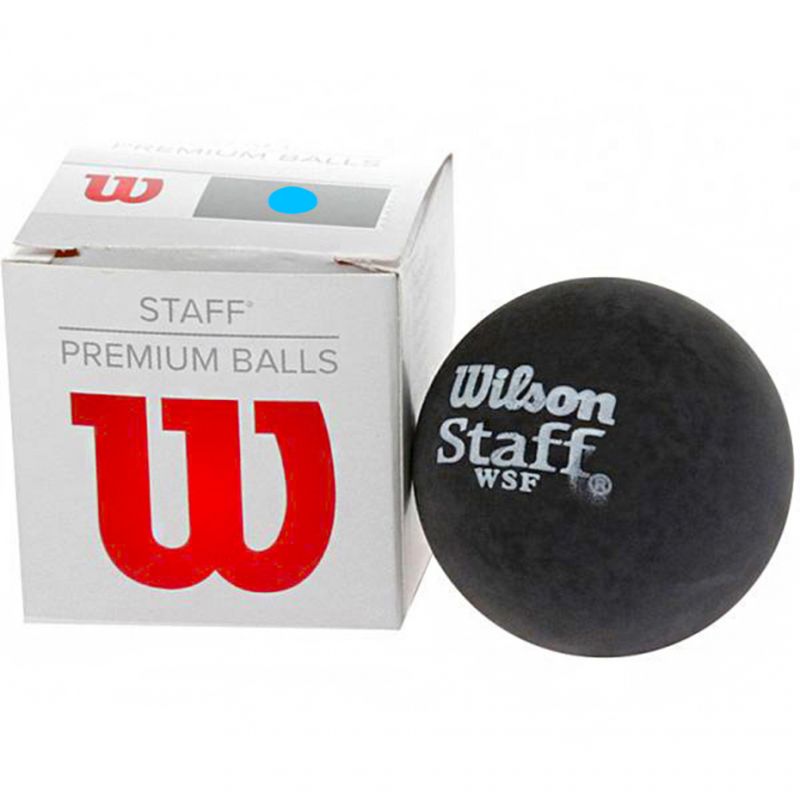 Wilson Staff Ball BL DOT žoga za squash modra pika WRT617000
