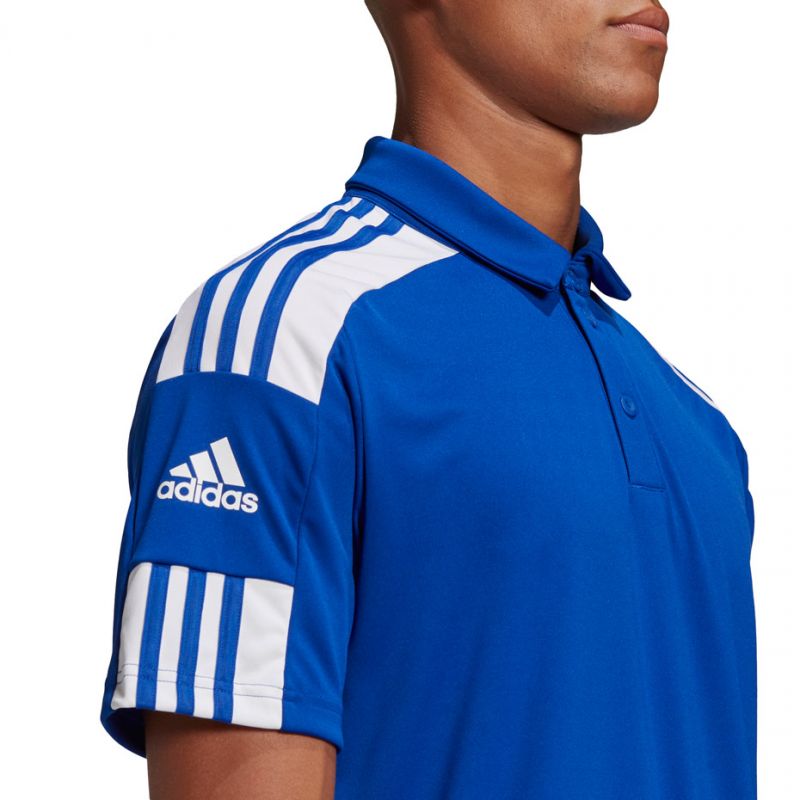 The adidas Squadra 21 Polo M GP6427 football shirt