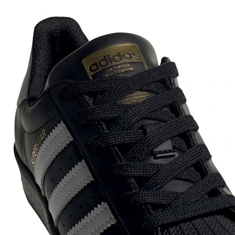 Adidas Superstar Black Gold Label Adidas Superstar J Jr EF5398 Shoes – Reliveshop