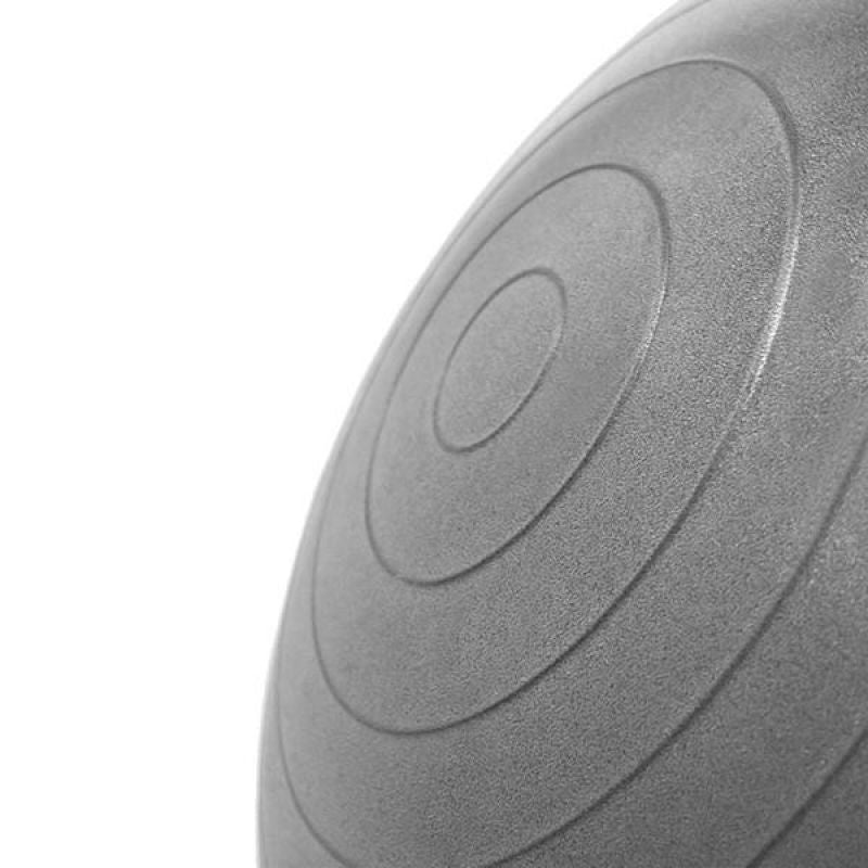 Anti-Burst lopta za teretanu 55 cm srebrna